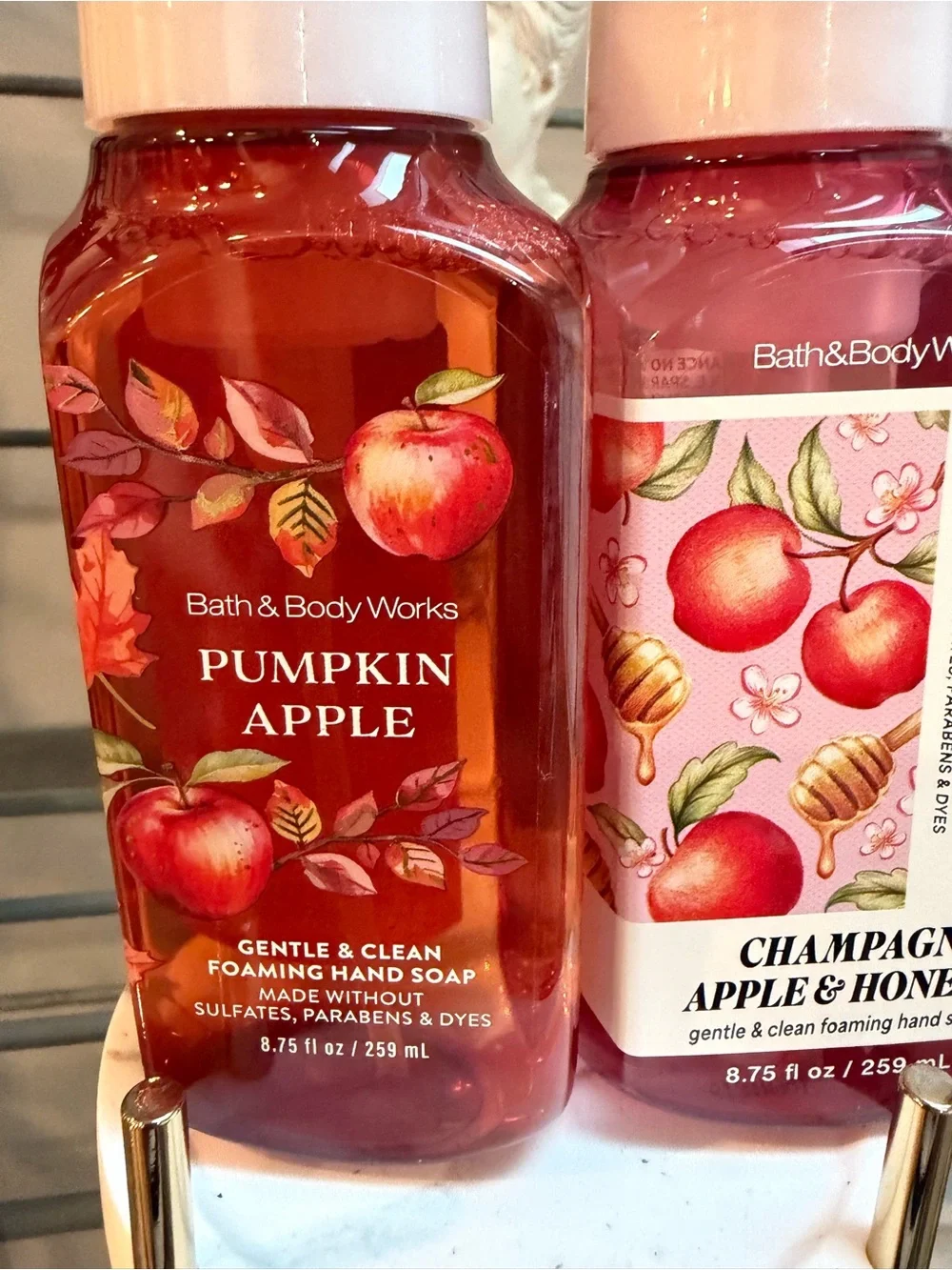 Bath & Body Works Pumpkin Apple/Apple & Honey Foaming Hand Soap NWT Fall 2026